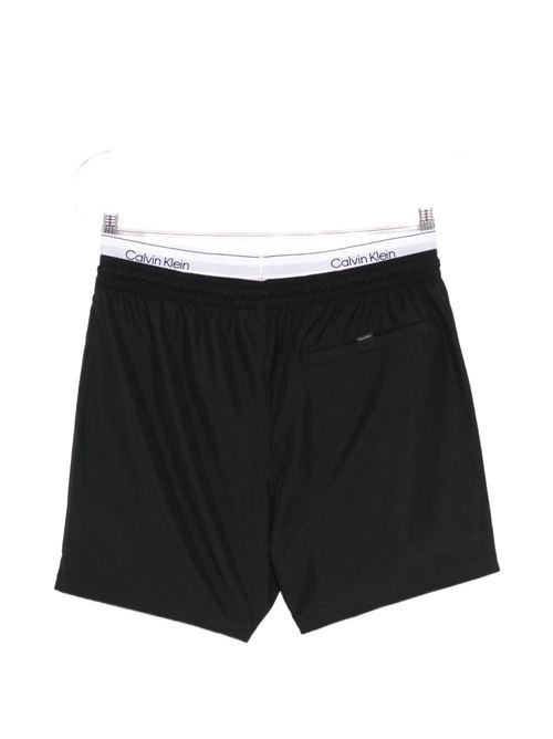 Boxer intimo uomo Calvin Klein nero doppio elastico Essentials Calvin Klein | LV00N61023UB1